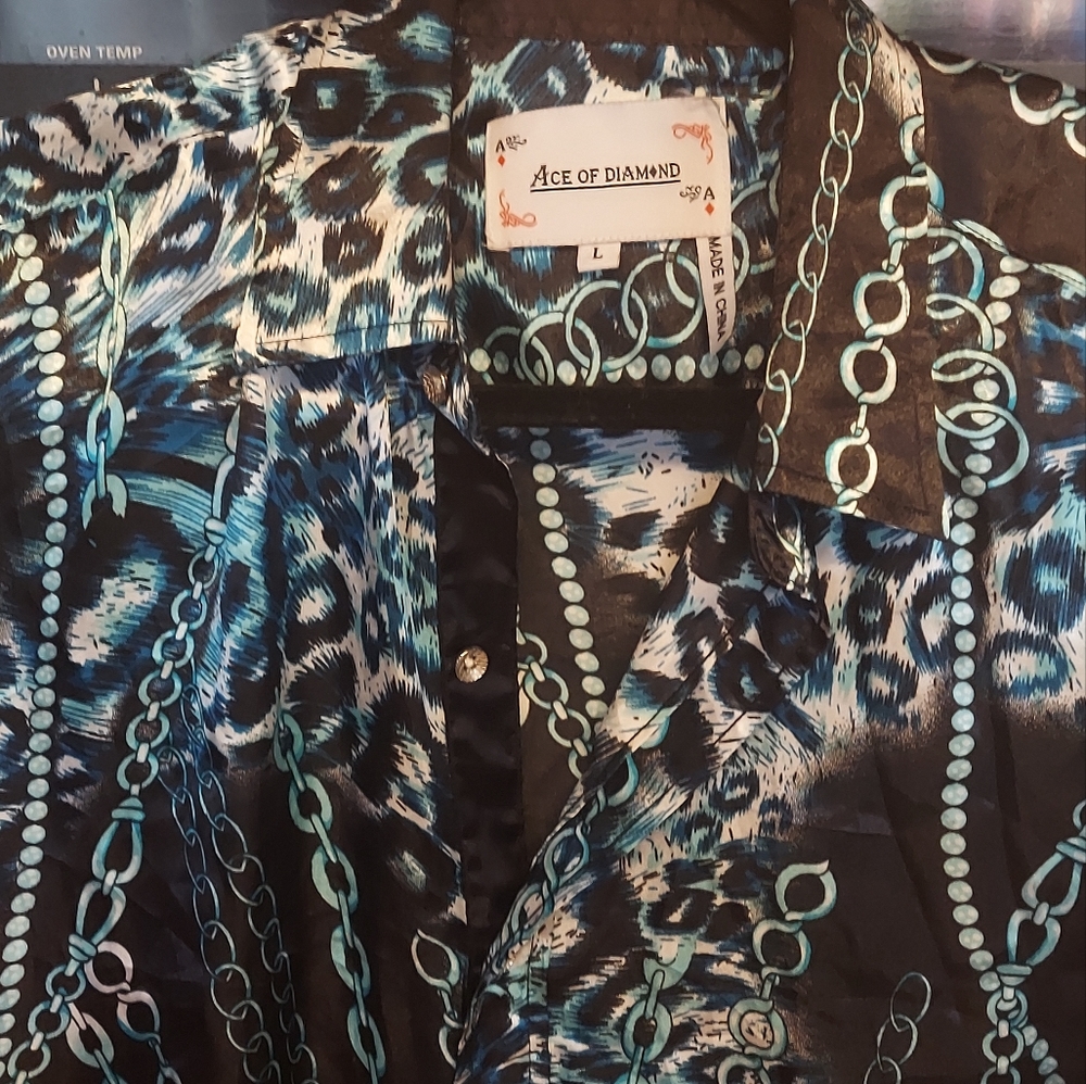 Ace of Diamond party shirt large
